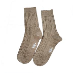 100% Linen Crew Thicker Women Socks